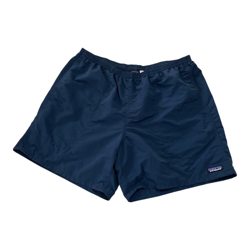 Patagonia Men’s XXL NetPlus Shells Navy Blue Recycled Nylon Shorts – Made in Nic
